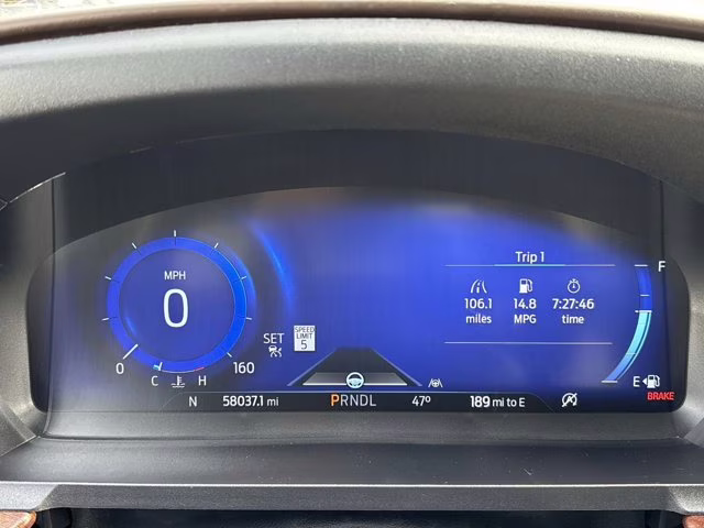 2023 Blue Metallic Ford Explorer King Ranch RWD SUV