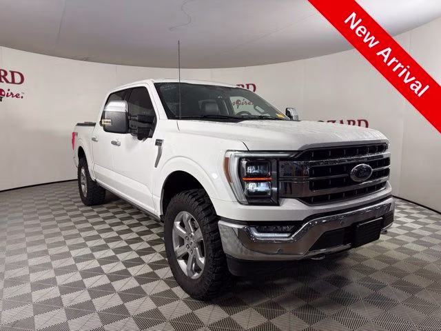 2023 White Metallic Ford F-150 Lariat 4X4 Truck