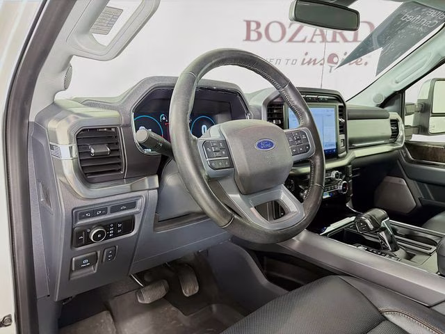 2023 White Metallic Ford F-150 Lariat 4X4 Truck