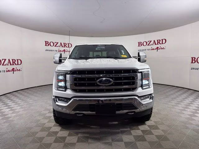 2023 White Metallic Ford F-150 Lariat 4X4 Truck