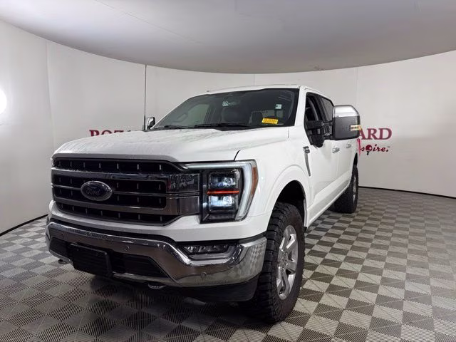 2023 White Metallic Ford F-150 Lariat 4X4 Truck