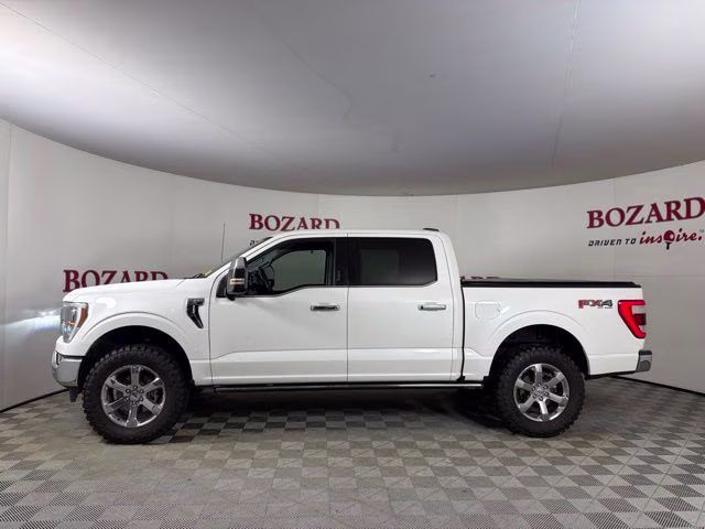 2023 White Metallic Ford F-150 Lariat 4X4 Truck