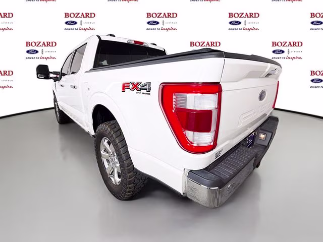 2023 White Metallic Ford F-150 Lariat 4X4 Truck