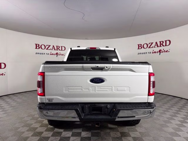 2023 White Metallic Ford F-150 Lariat 4X4 Truck