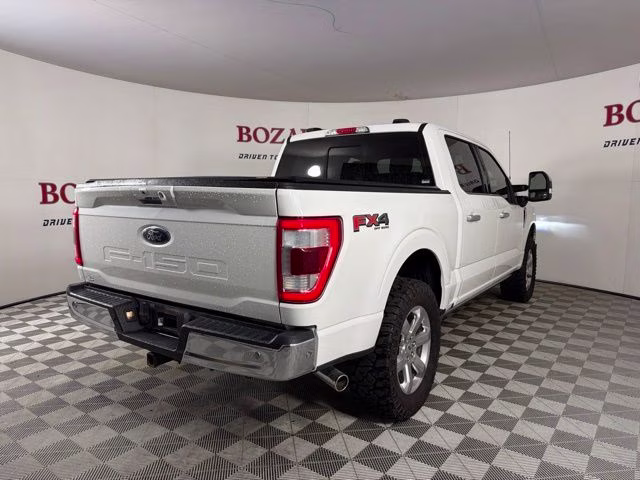 2023 White Metallic Ford F-150 Lariat 4X4 Truck