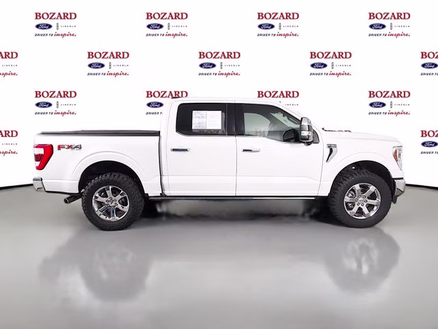 2023 White Metallic Ford F-150 Lariat 4X4 Truck