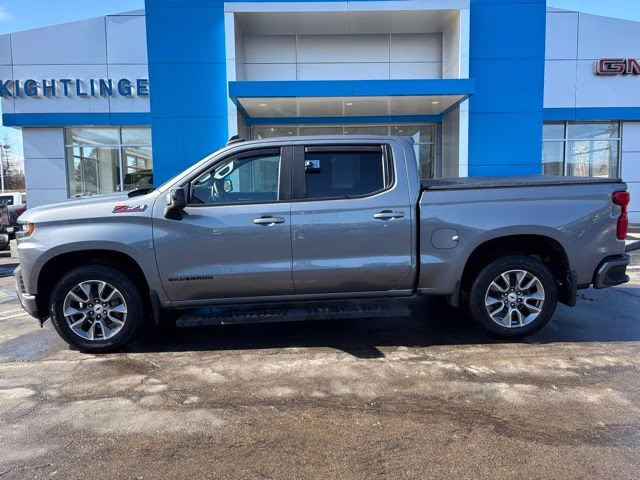 2022 Steel Metallic Chevrolet Silverado 1500 LTD RST 4X4 Truck