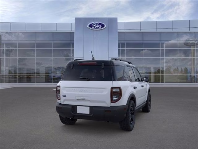 2026 White Metallic Ford Bronco Sport Outer Banks 4X4 SUV