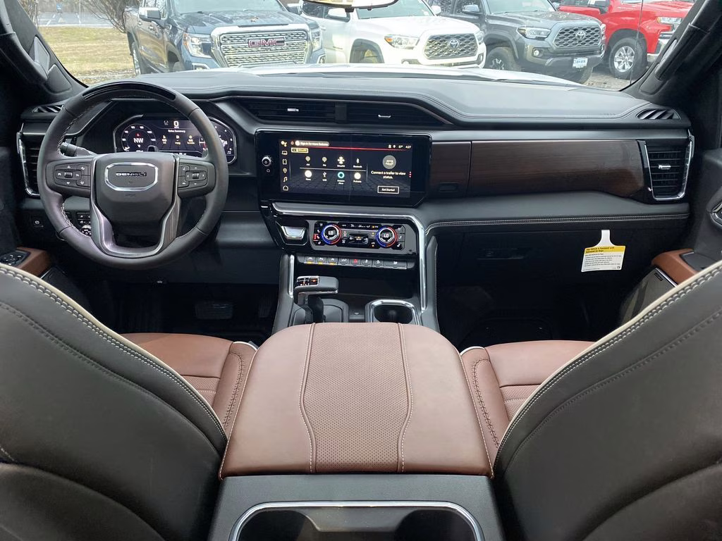 2024 White Frost Tricoat GMC Sierra 1500 Denali Ultimate 4X4 Truck