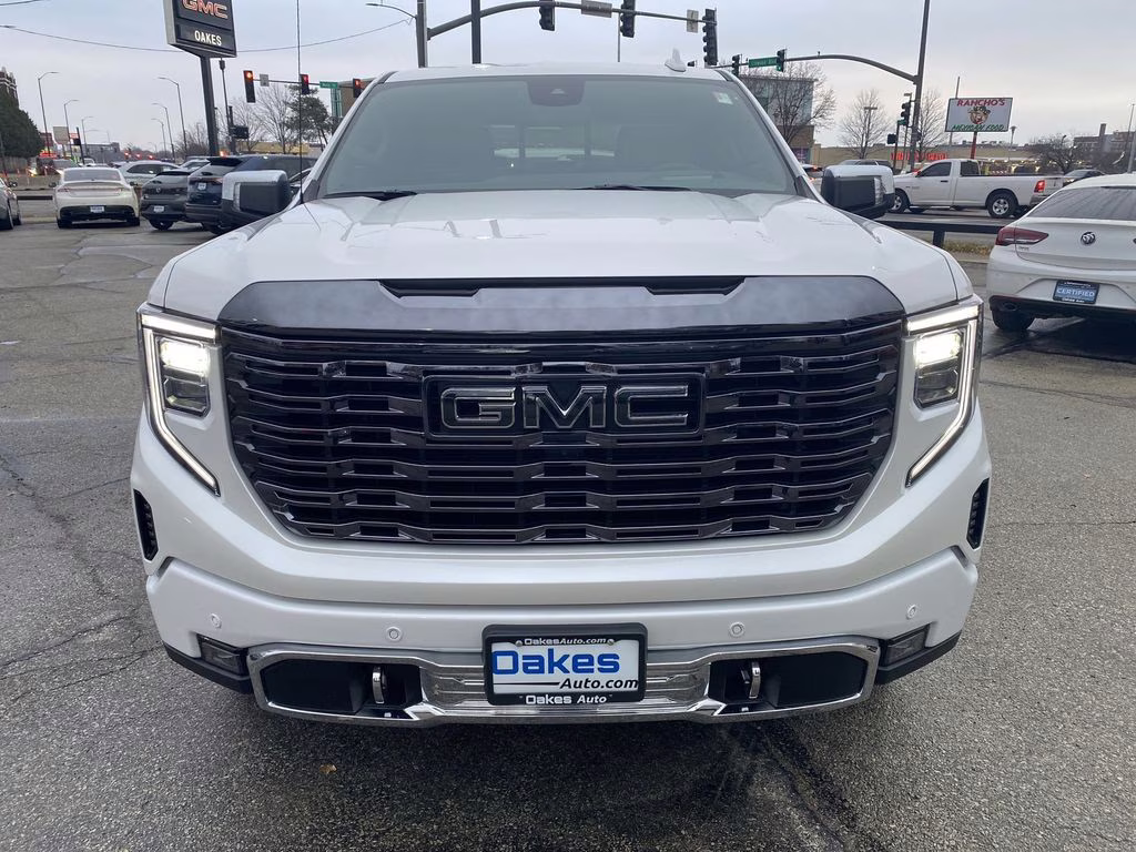 2024 White Frost Tricoat GMC Sierra 1500 Denali Ultimate 4X4 Truck
