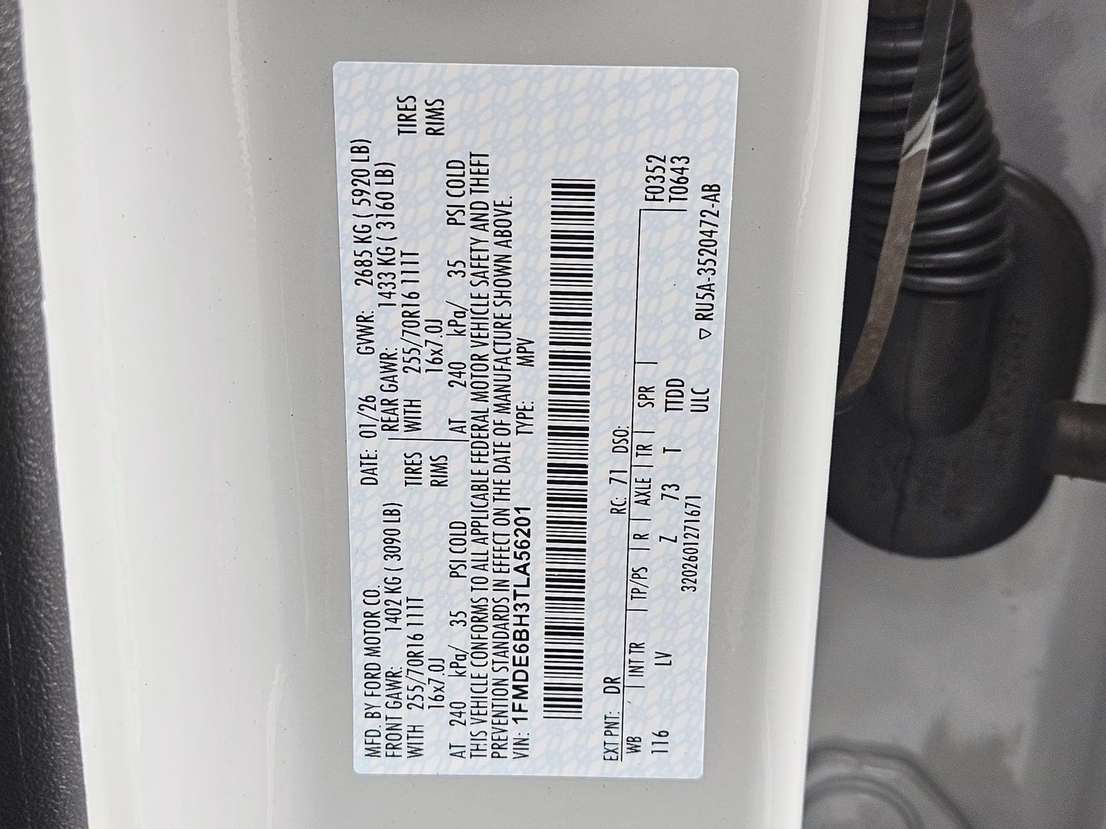 2026 Avalanche Ford Bronco Base 4X4 SUV