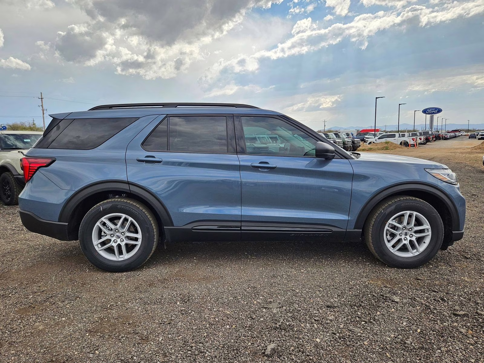 2026 Vapor Blue Ford Explorer Active RWD SUV