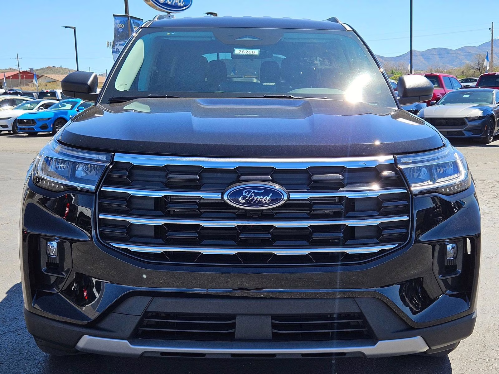 2026 Black Metallic Ford Explorer Active RWD SUV