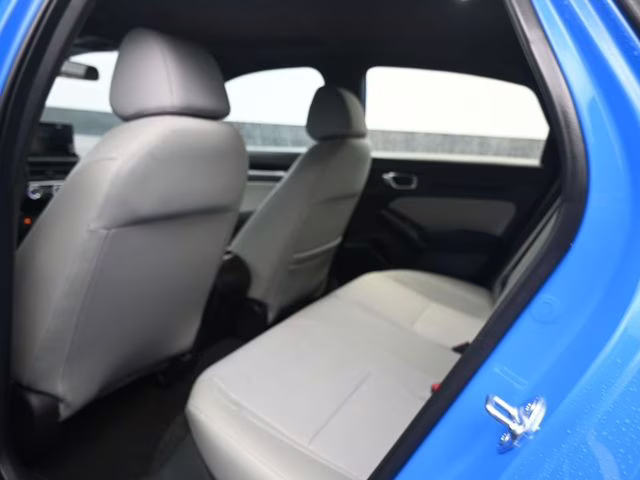 2025 Boost Blue Pearl Honda Civic Hybrid Sport FWD Hatchback