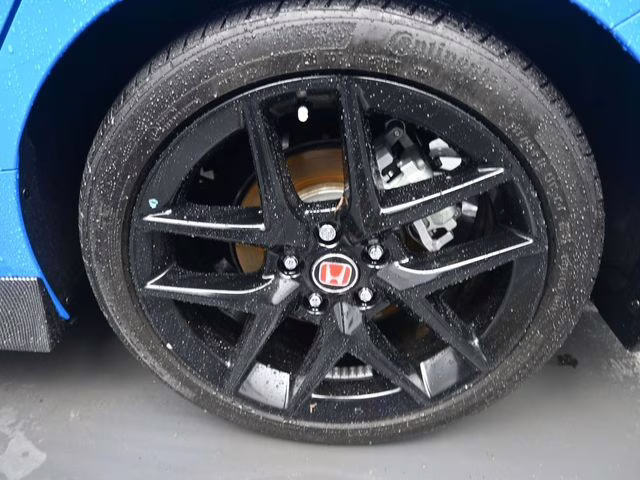 2025 Boost Blue Pearl Honda Civic Hybrid Sport FWD Hatchback