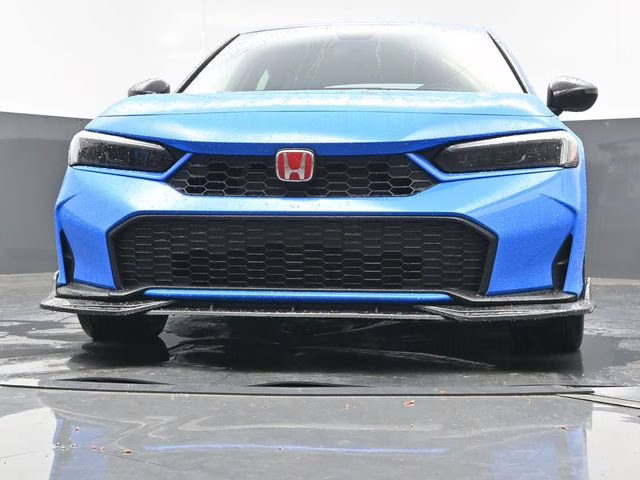 2025 Boost Blue Pearl Honda Civic Hybrid Sport FWD Hatchback