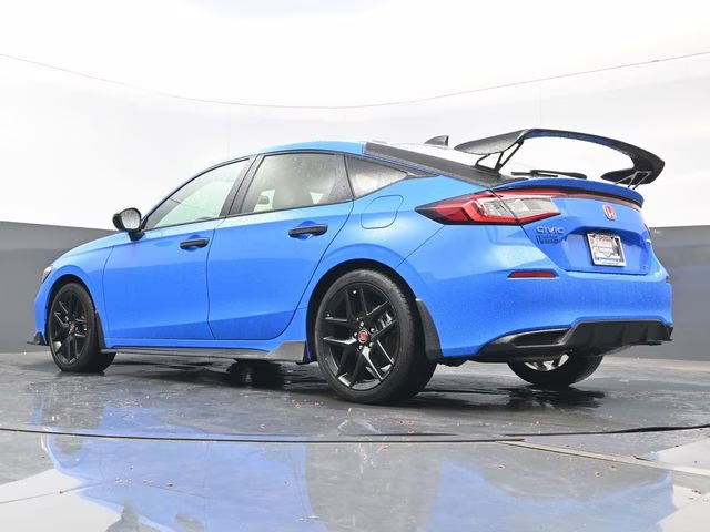 2025 Boost Blue Pearl Honda Civic Hybrid Sport FWD Hatchback