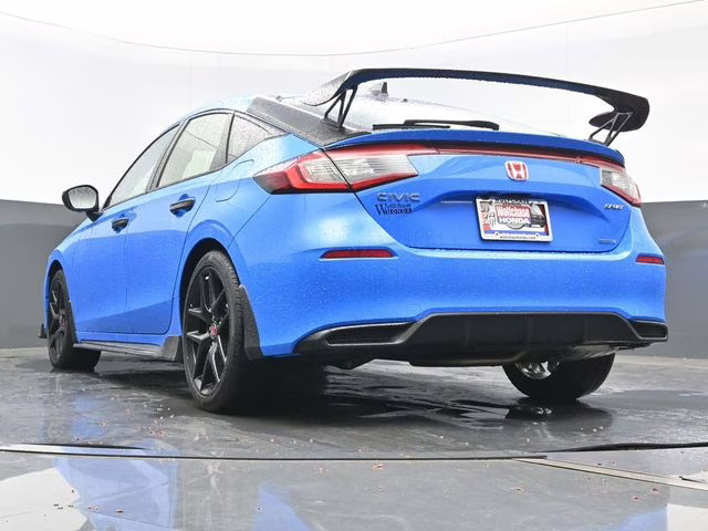 2025 Boost Blue Pearl Honda Civic Hybrid Sport FWD Hatchback