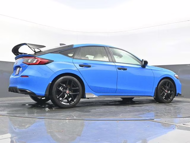 2025 Boost Blue Pearl Honda Civic Hybrid Sport FWD Hatchback