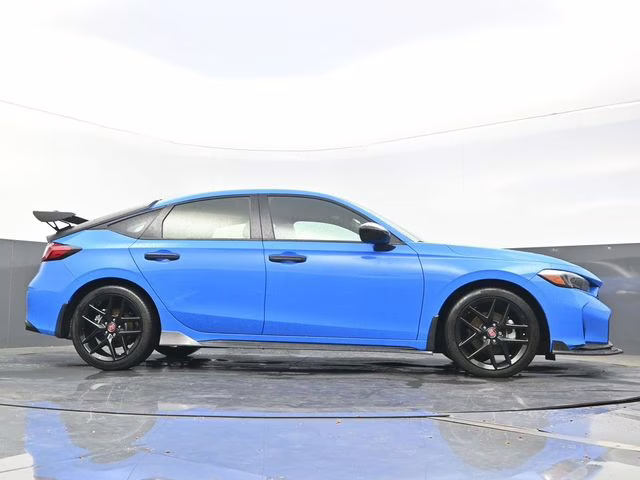 2025 Boost Blue Pearl Honda Civic Hybrid Sport FWD Hatchback