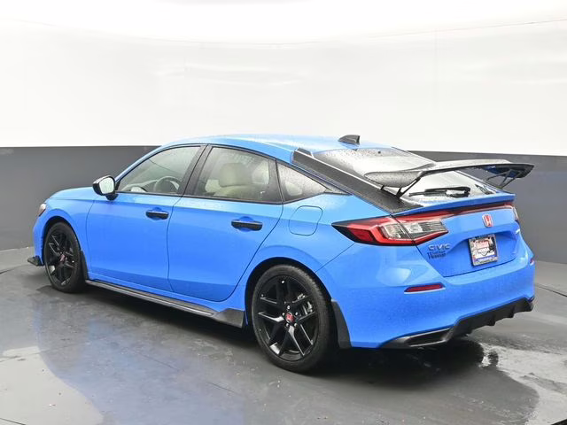 2025 Boost Blue Pearl Honda Civic Hybrid Sport FWD Hatchback