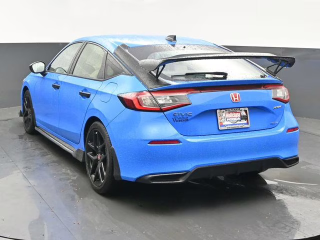 2025 Boost Blue Pearl Honda Civic Hybrid Sport FWD Hatchback