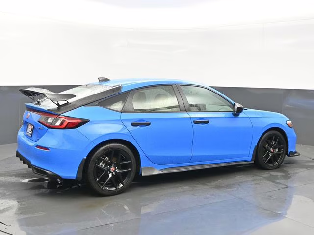 2025 Boost Blue Pearl Honda Civic Hybrid Sport FWD Hatchback