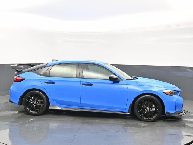 2025 Boost Blue Pearl Honda Civic Hybrid Sport FWD Hatchback