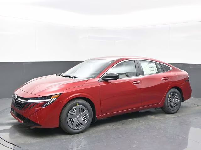 2026 Scarlet Ember Tintcoat Nissan Sentra SV FWD Sedan