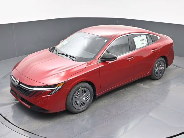 2026 Scarlet Ember Tintcoat Nissan Sentra SV FWD Sedan