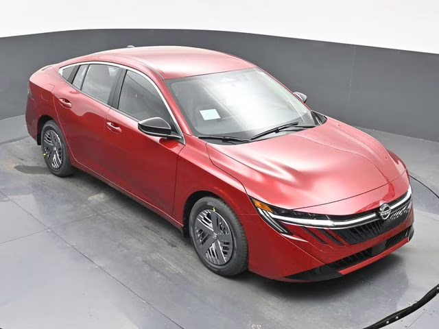 2026 Scarlet Ember Tintcoat Nissan Sentra SV FWD Sedan