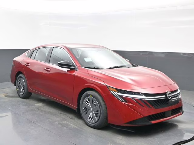 2026 Scarlet Ember Tintcoat Nissan Sentra SV FWD Sedan