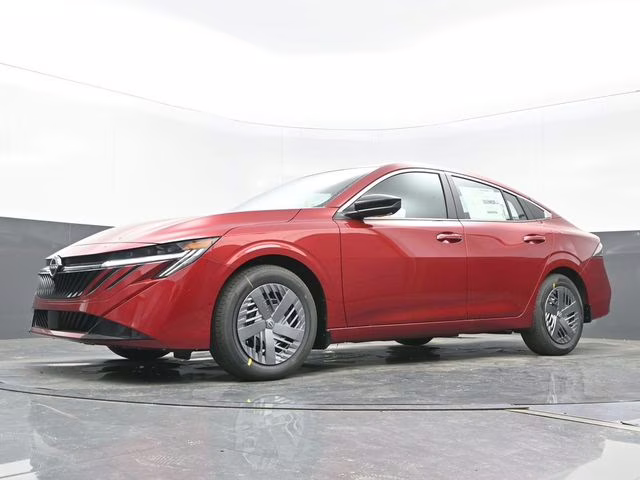 2026 Scarlet Ember Tintcoat Nissan Sentra SV FWD Sedan