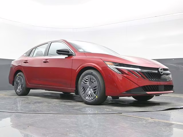 2026 Scarlet Ember Tintcoat Nissan Sentra SV FWD Sedan
