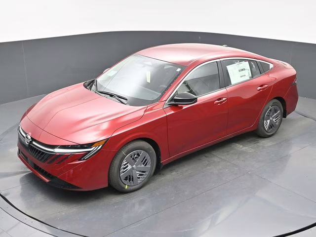 2026 Scarlet Ember Tintcoat Nissan Sentra SV FWD Sedan