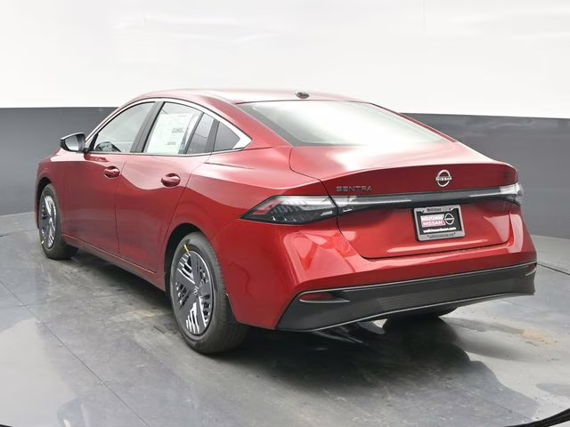 2026 Scarlet Ember Tintcoat Nissan Sentra SV FWD Sedan