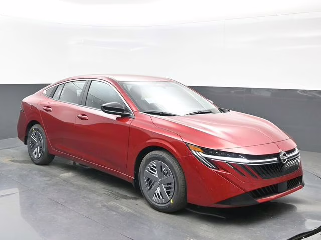 2026 Scarlet Ember Tintcoat Nissan Sentra SV FWD Sedan