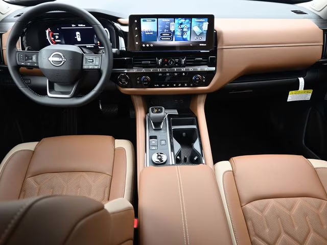 2026 Everest White Pearl/Black Nissan Pathfinder Platinum 4X4 SUV