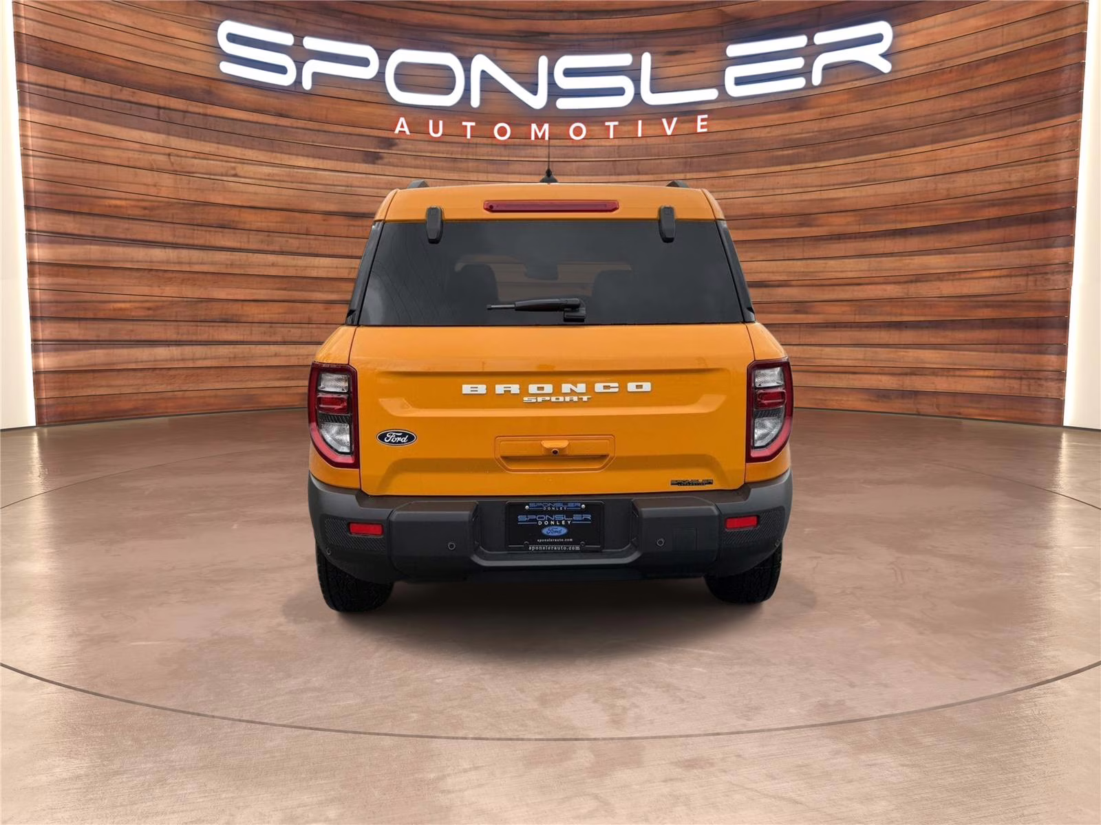 2026 Orange Fury Metallic Tri-Coat Ford Bronco Sport Big Bend 4X4 SUV