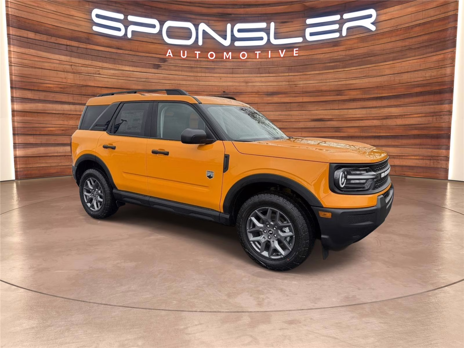 2026 Orange Fury Metallic Tri-Coat Ford Bronco Sport Big Bend 4X4 SUV