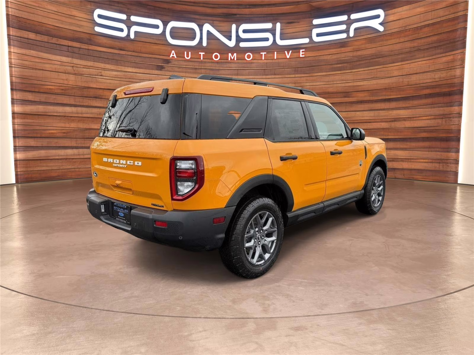 2026 Orange Fury Metallic Tri-Coat Ford Bronco Sport Big Bend 4X4 SUV