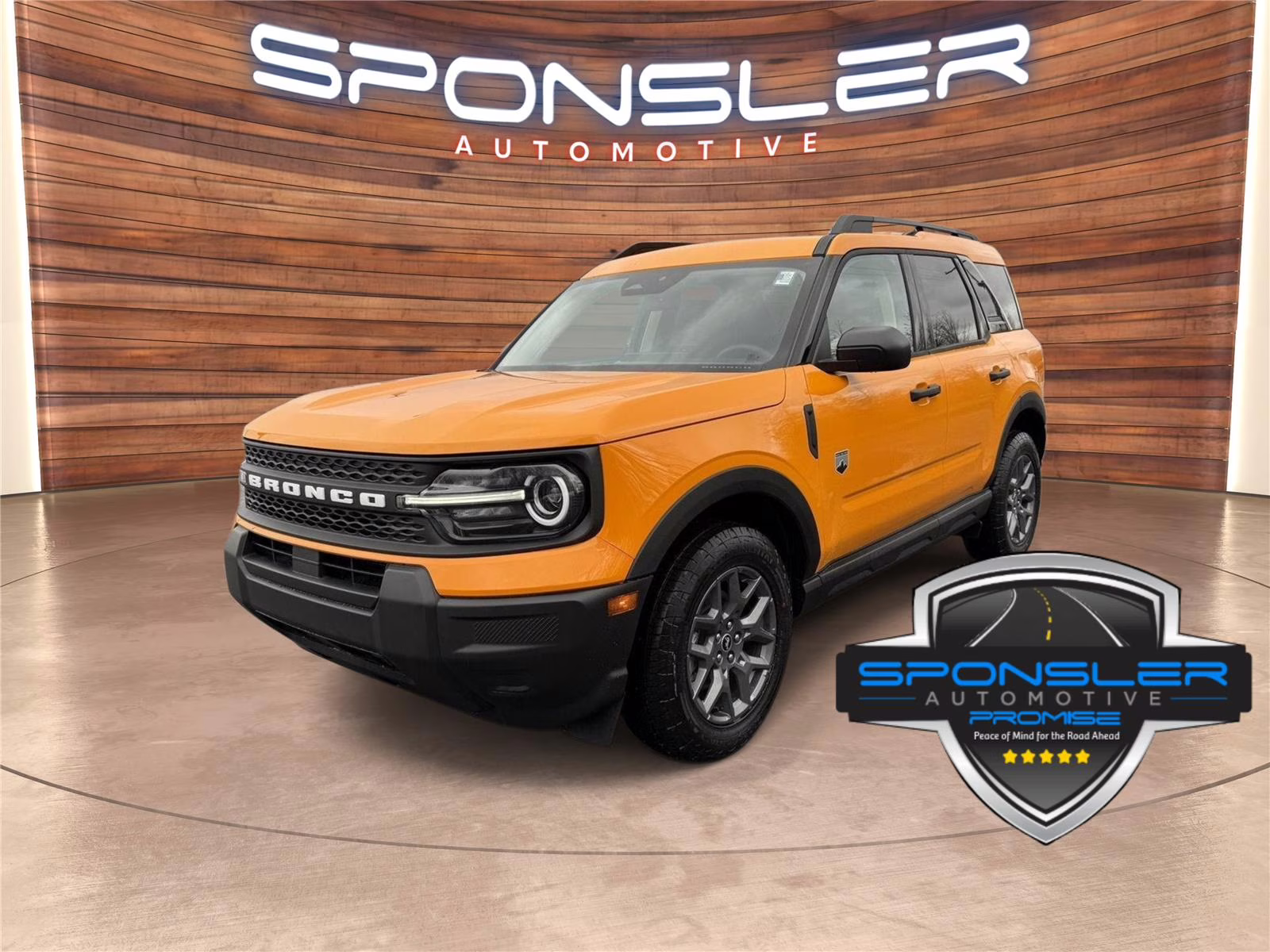 2026 Orange Fury Metallic Tri-Coat Ford Bronco Sport Big Bend 4X4 SUV