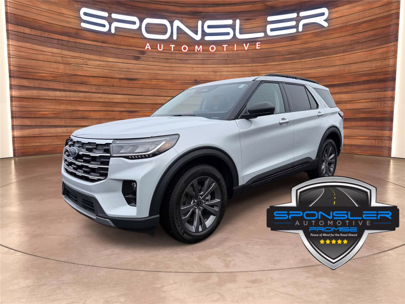 2026 Space White Metallic Ford Explorer Active w/200A Pkg 4X4 SUV