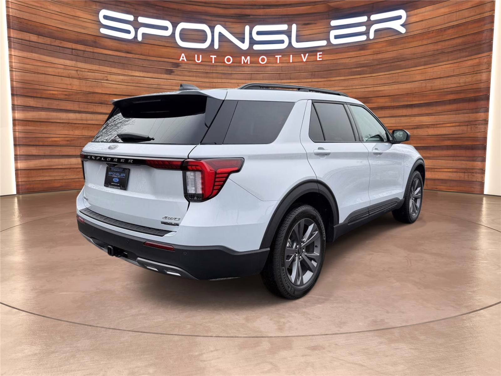 2026 Space White Metallic Ford Explorer Active w/200A Pkg 4X4 SUV