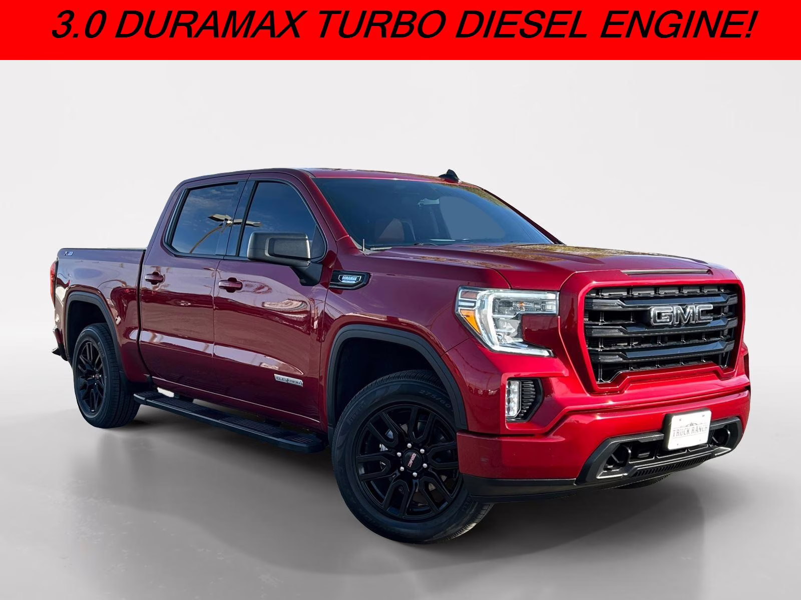 2021 Cayenne Red Tintcoat GMC Sierra 1500 Elevation 4X4 Truck