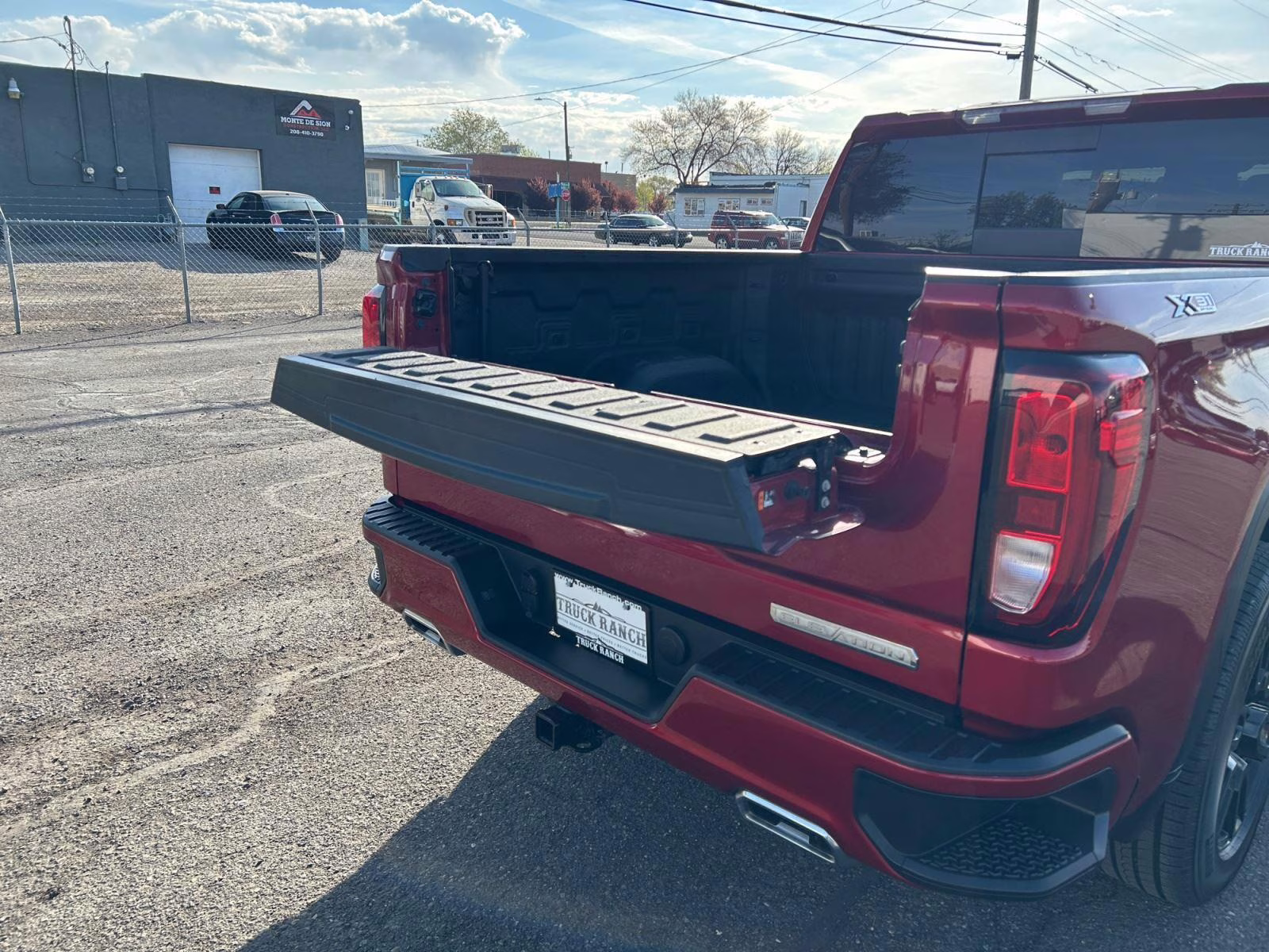 2021 Cayenne Red Tintcoat GMC Sierra 1500 Elevation 4X4 Truck