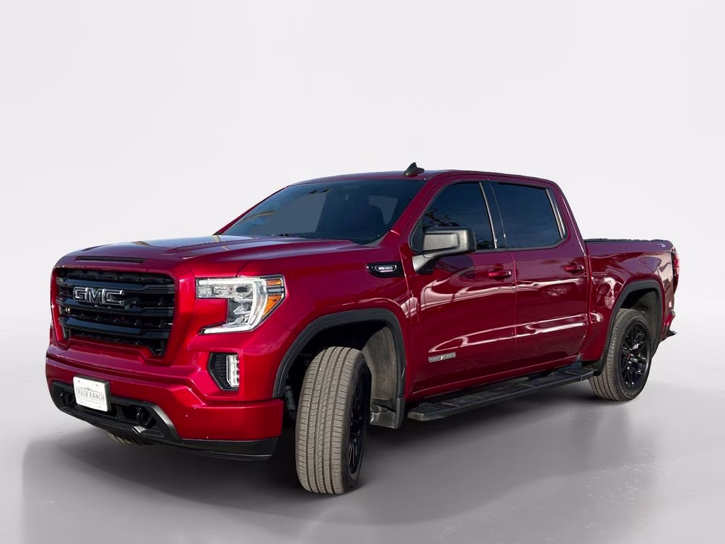2021 Cayenne Red Tintcoat GMC Sierra 1500 Elevation 4X4 Truck
