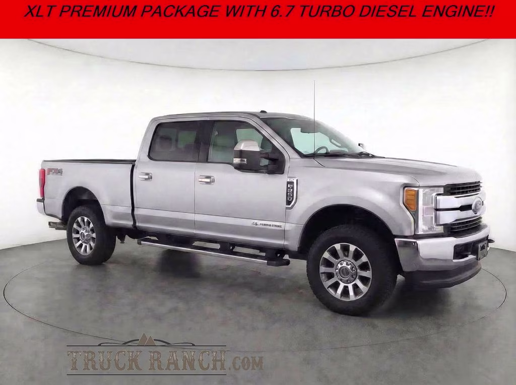 2019 Ingot Silver Ford Super Duty F-350 SRW XLT 4X4 Truck