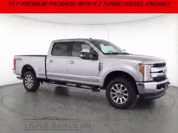 2019 Ingot Silver Ford Super Duty F-350 SRW XLT 4X4 Truck