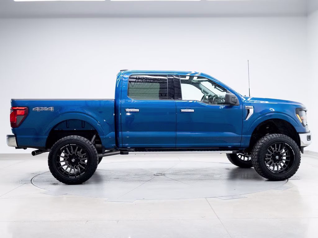 2025 Blue Metallic Ford F-150 XLT 4X4 Truck